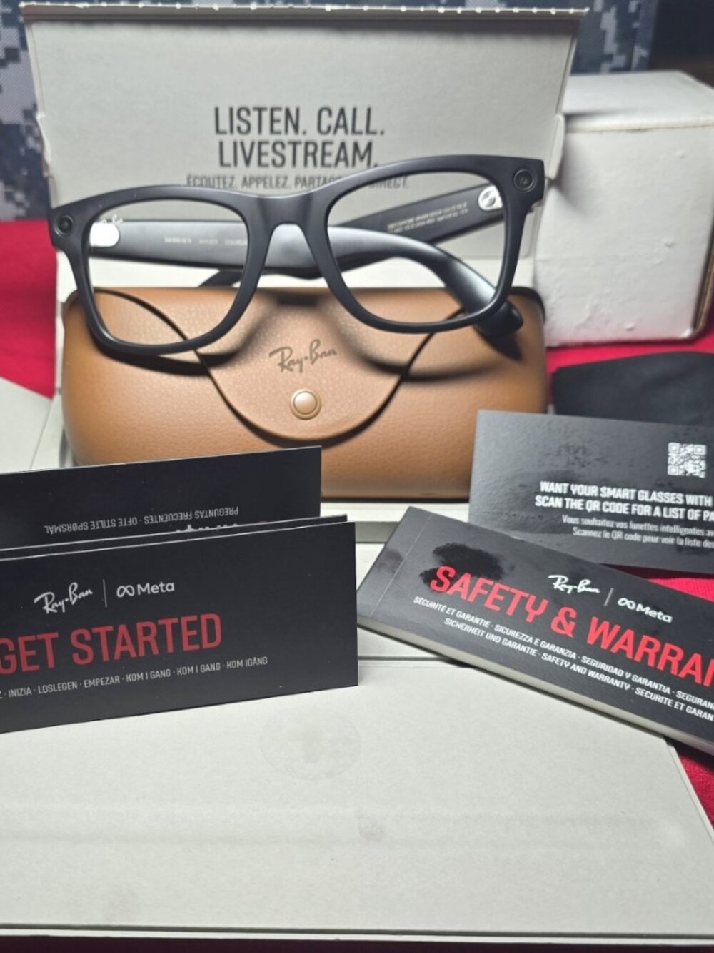 Wayfarer Ray Ban META GEN1 [Large RW4008L] [53-22]